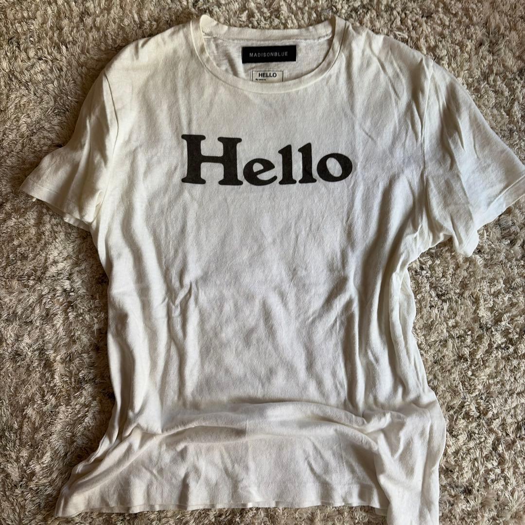 【マディソンブルー】正規品ハローTシャツ01
