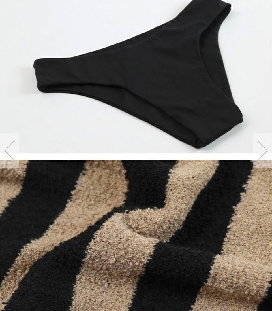 ☆長屋なぎささんコラボ　ストライプ　ニットビキニ☆ 新品未使用　 Sサイズ