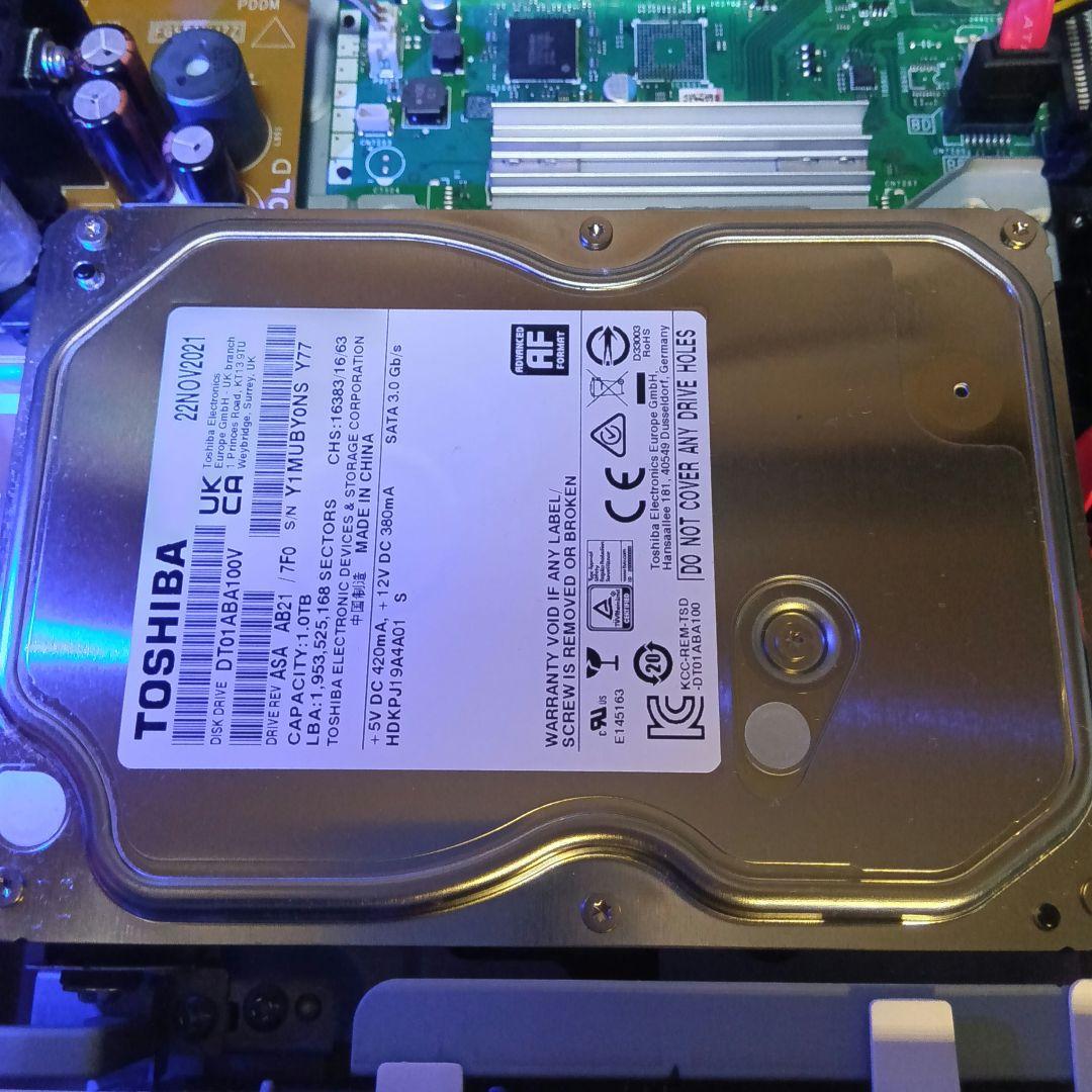 SHARP AQUOS BD-W1800W HDD新同品交換第2