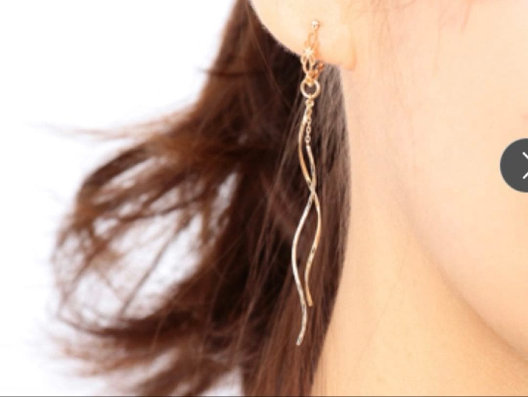 agete アガット K10ピアスチャーム アガットイヤリングチャーム