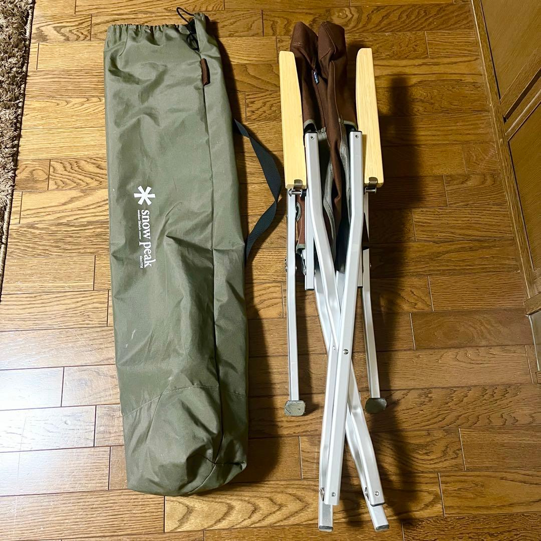 スノーピーク ローチェア30 ブラウン