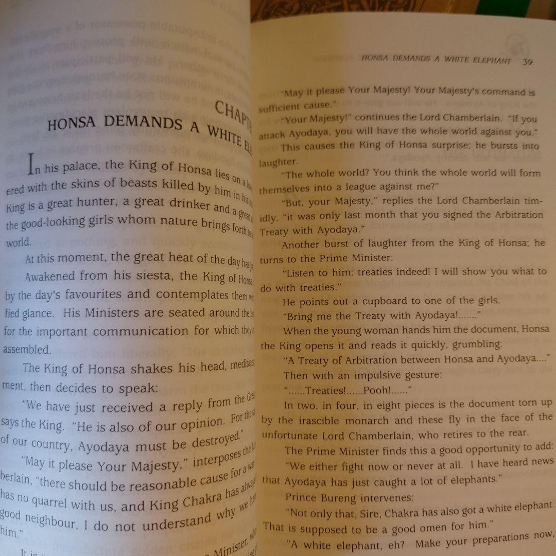 洋書 英語 / 白象の王 / プリディ・バノミョン 【タイ王国 映画原作】