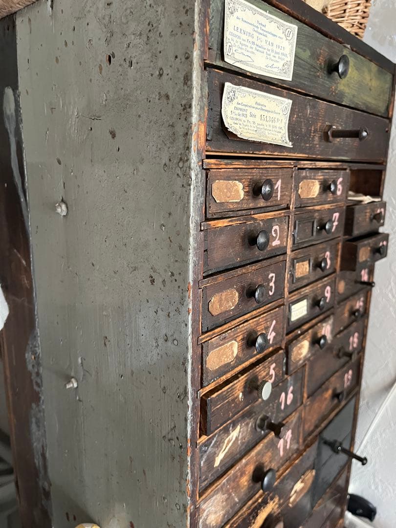 フランスアンティーク小引き出し家具