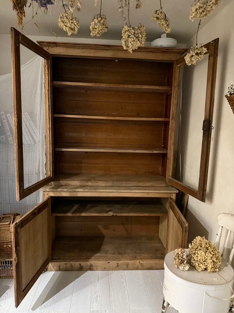 アンティーク カップボード アンティーク キャビネット　フランス