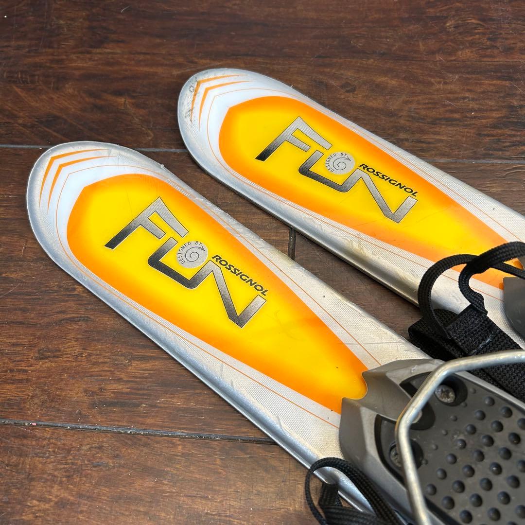 ROSSIGNOL FUN 90cm ブーツ　サロモン　25〜25.5cm ◇