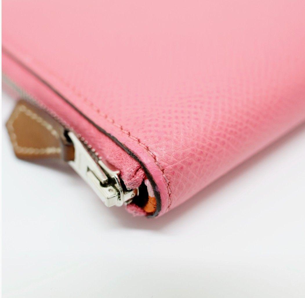 HERMES　エルメス　アザップ　シルクイン　長財布　美品