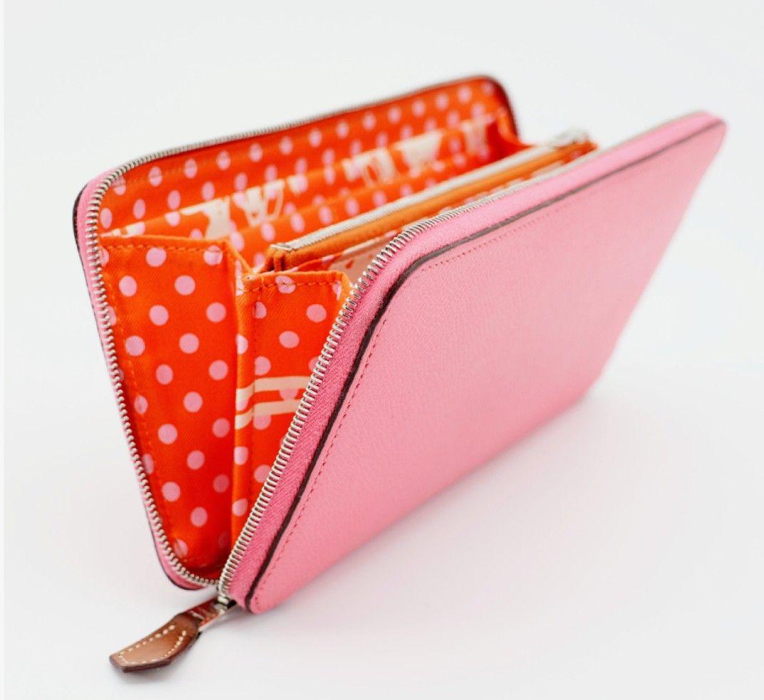 HERMES　エルメス　アザップ　シルクイン　長財布　美品