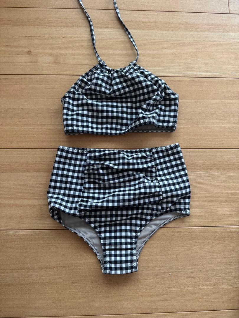 Soor Ploom 水着 Cleo Swim Set Gingham 4y