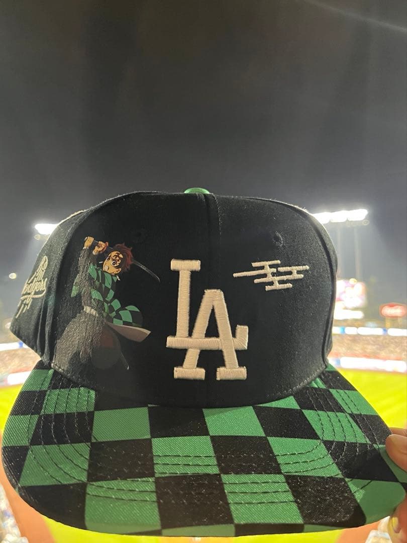 ロサンゼルス・ドジャース キャップ　鬼滅の刃