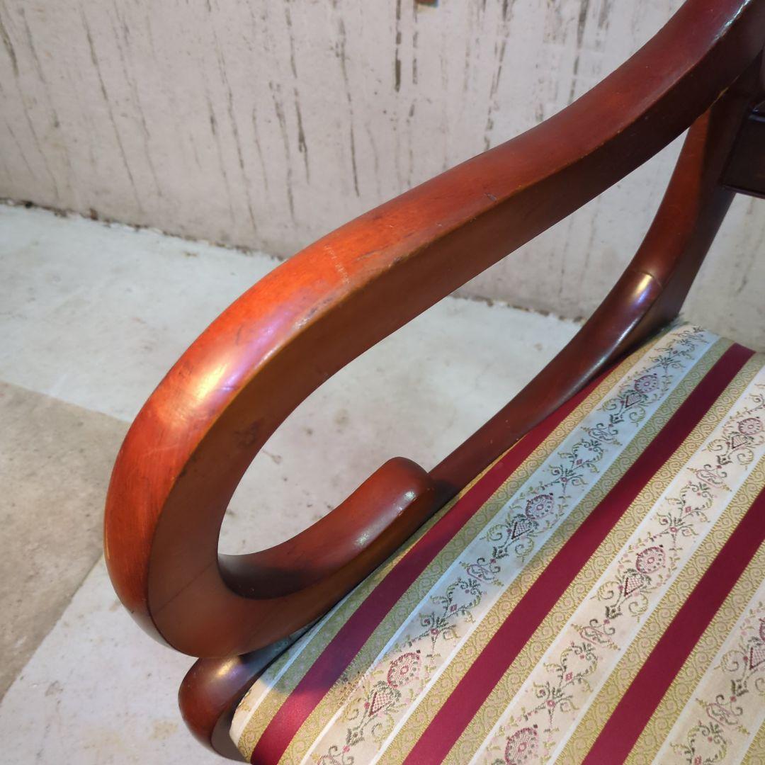 イギリス ヴィンテージ家具 ダイニングチェア アームチェア 椅子③