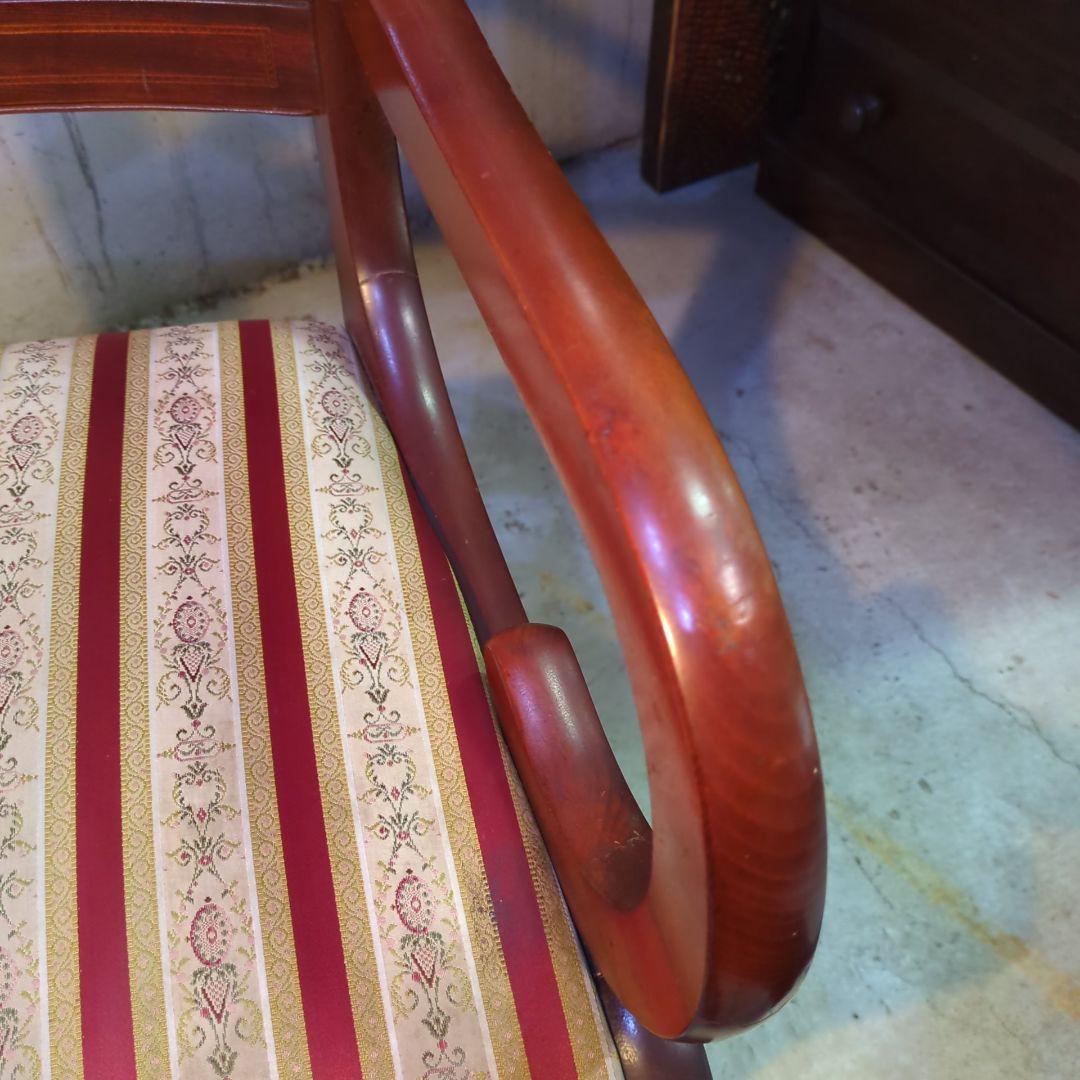 イギリス ヴィンテージ家具 ダイニングチェア アームチェア 椅子③