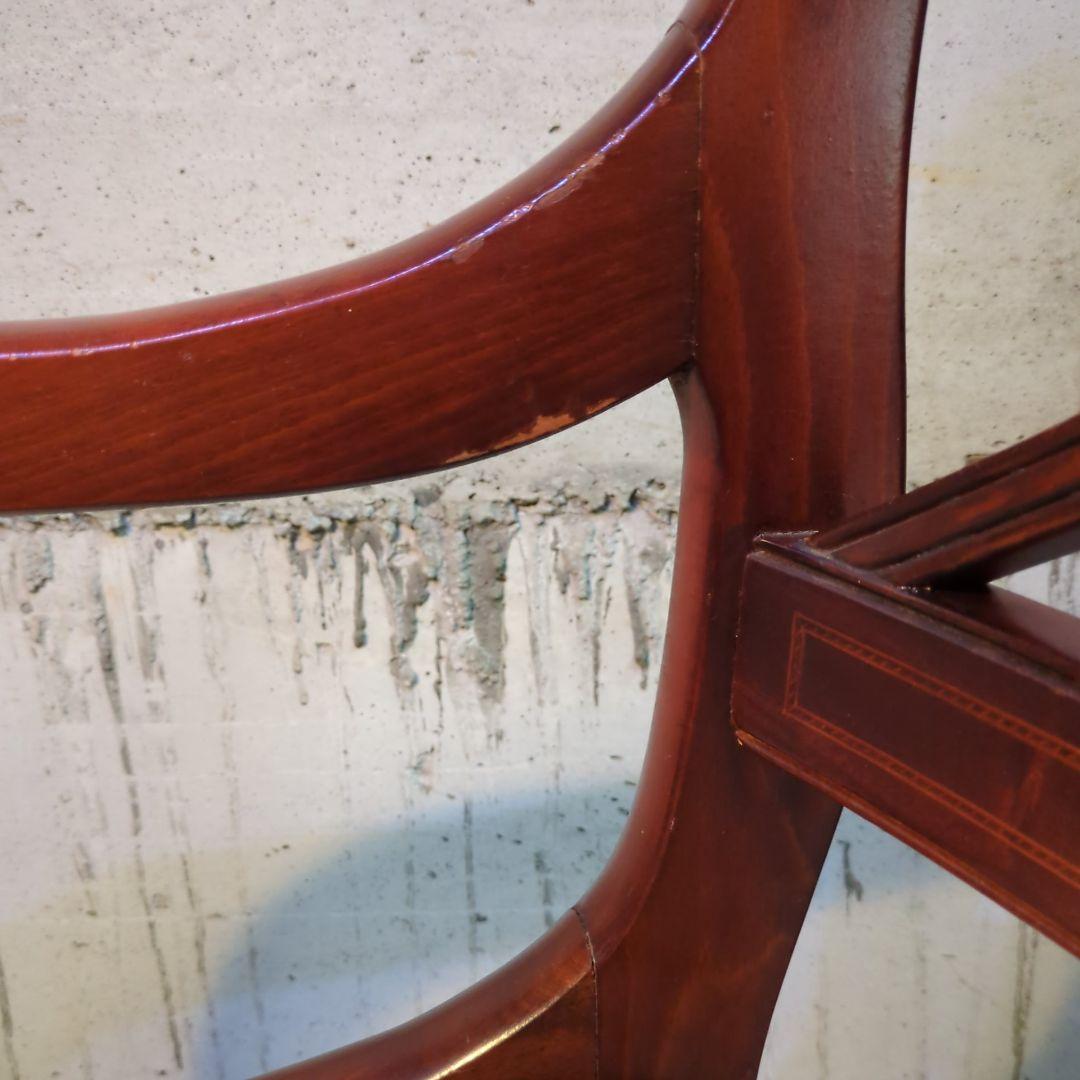 イギリス ヴィンテージ家具 ダイニングチェア アームチェア 椅子③