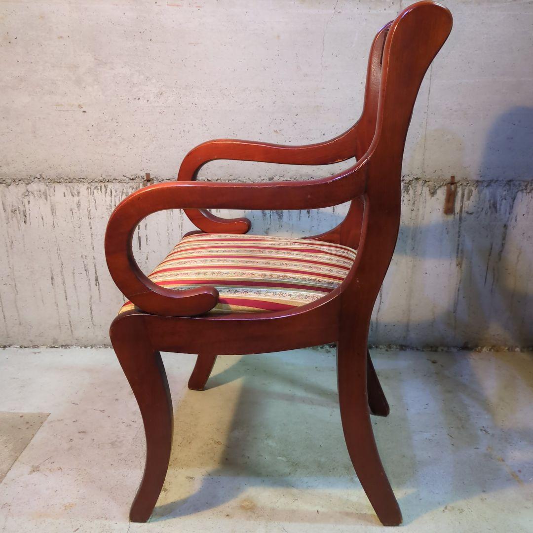 イギリス ヴィンテージ家具 ダイニングチェア アームチェア 椅子③