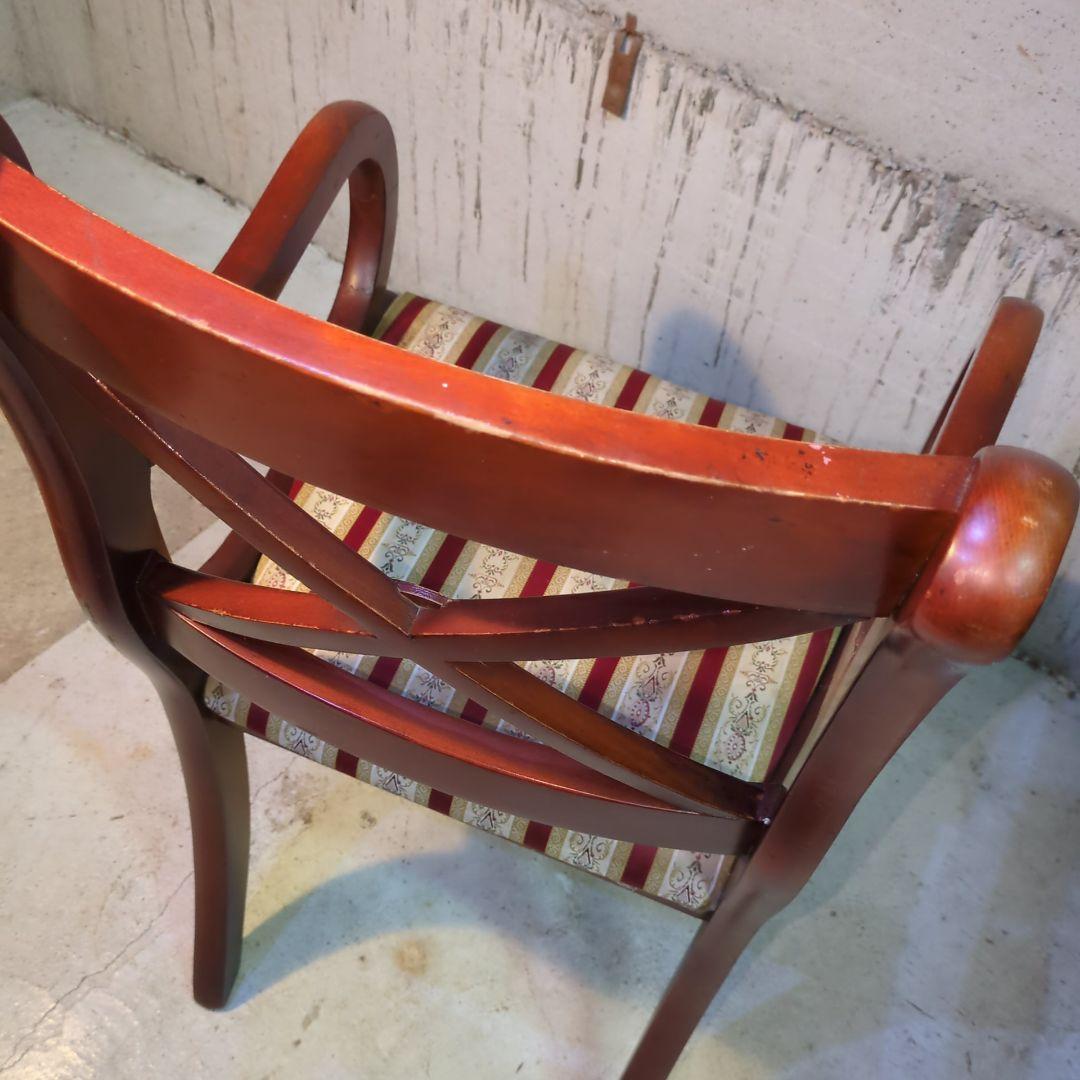 イギリス ヴィンテージ家具 ダイニングチェア アームチェア 椅子③