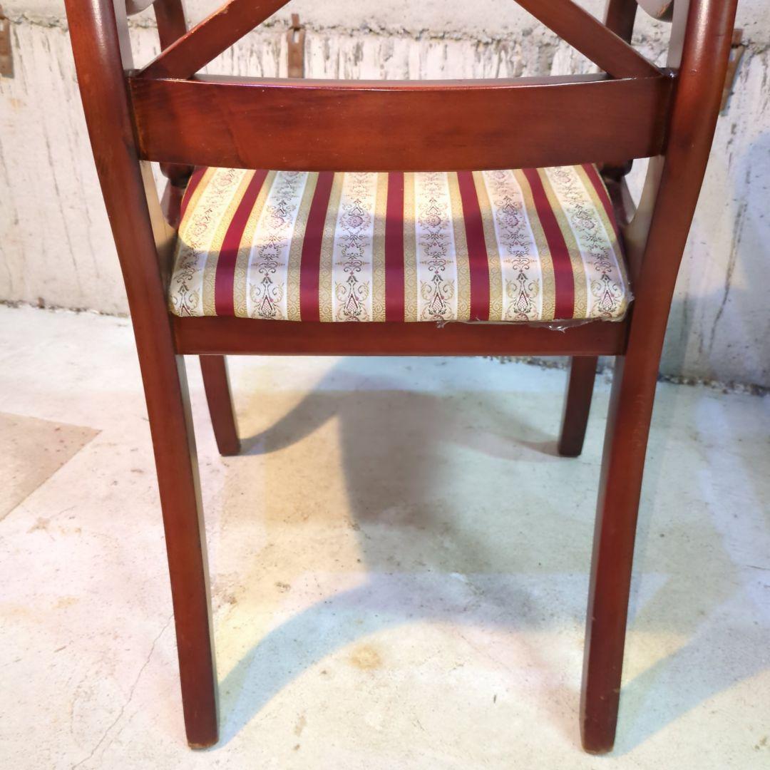 イギリス ヴィンテージ家具 ダイニングチェア アームチェア 椅子③