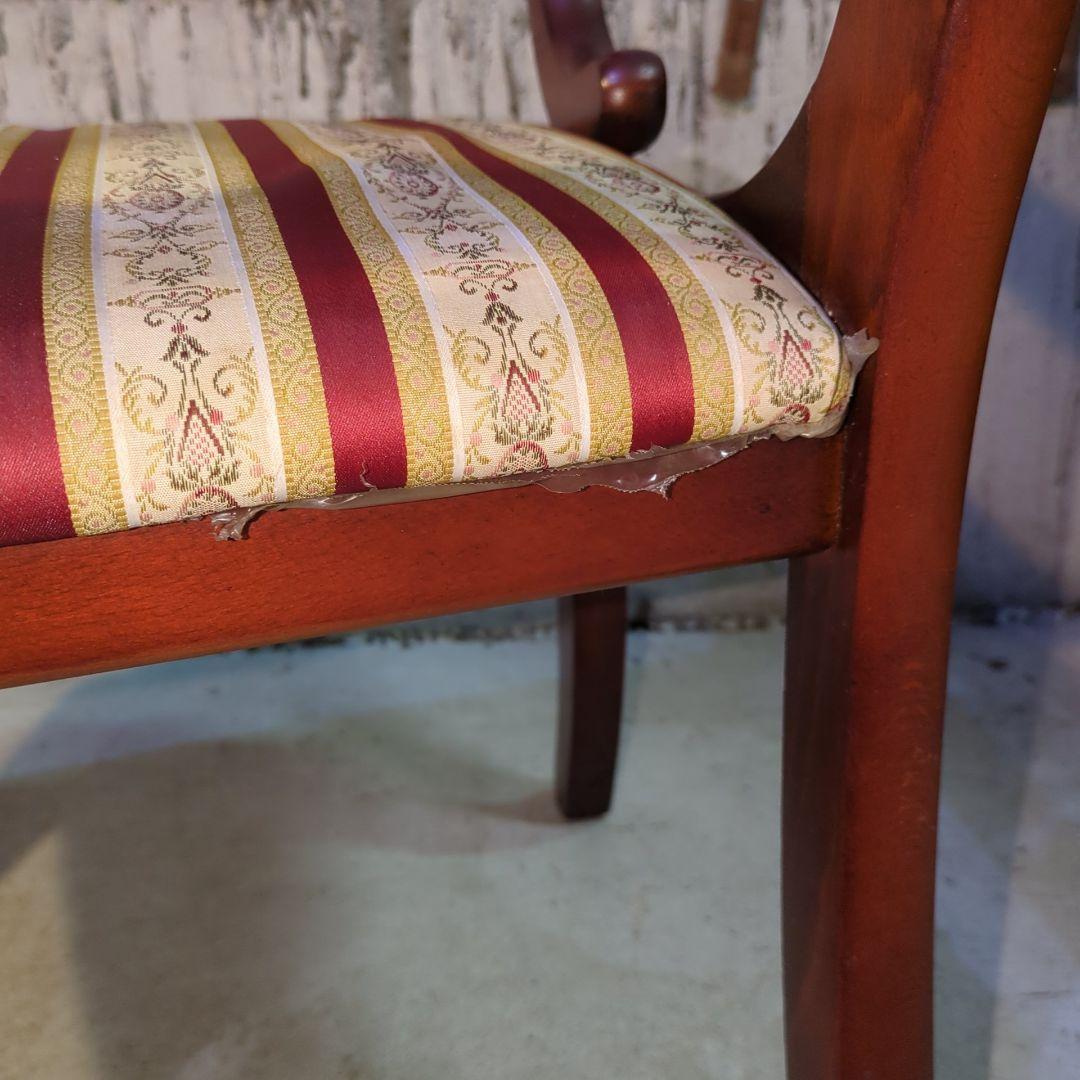 イギリス ヴィンテージ家具 ダイニングチェア アームチェア 椅子③