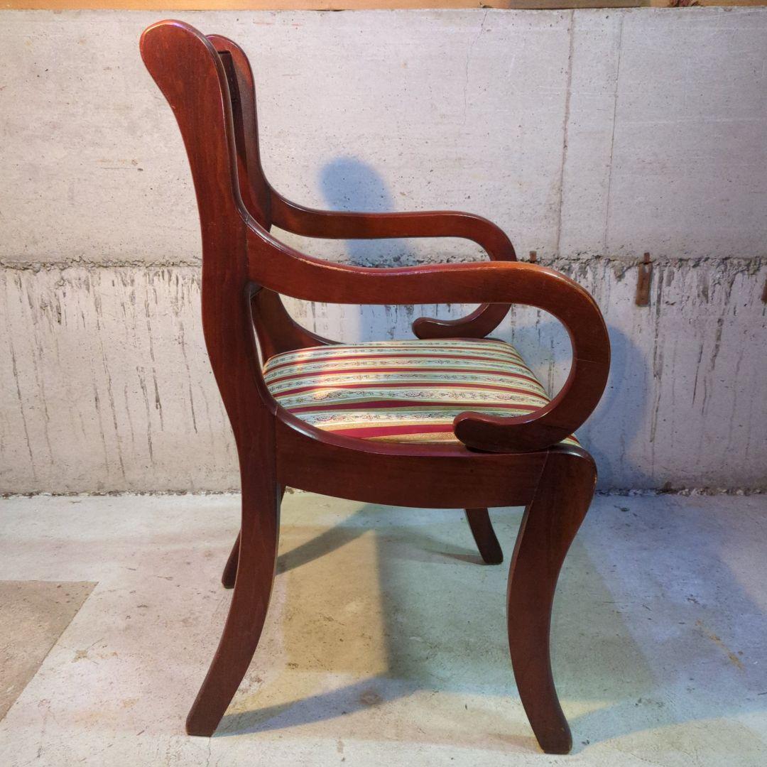 イギリス ヴィンテージ家具 ダイニングチェア アームチェア 椅子③