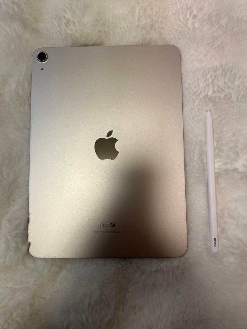 iPad Air(第5世代)スターライト+Apple Pencil(第2世代)