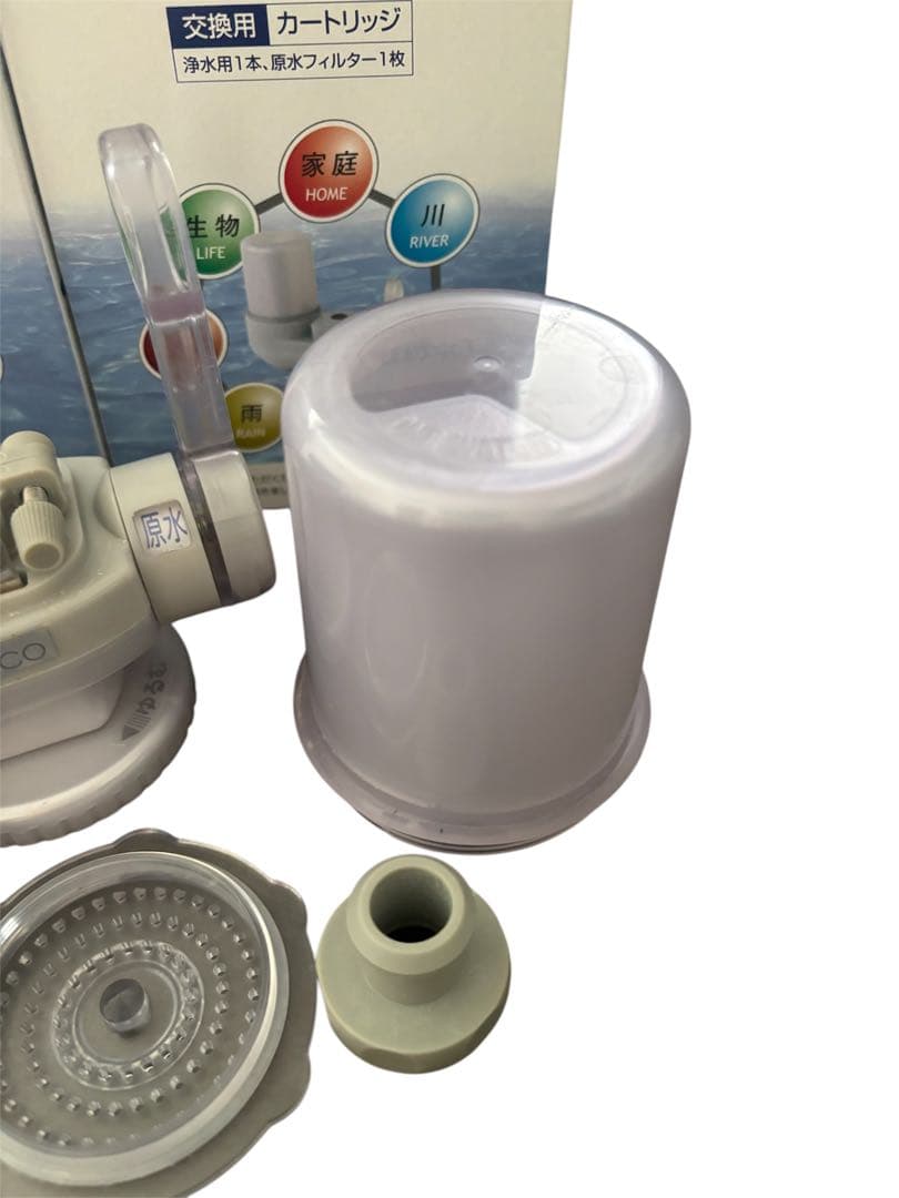 フリーサイエンス　One Water Eco 浄水器、カートリッジ 2個セット