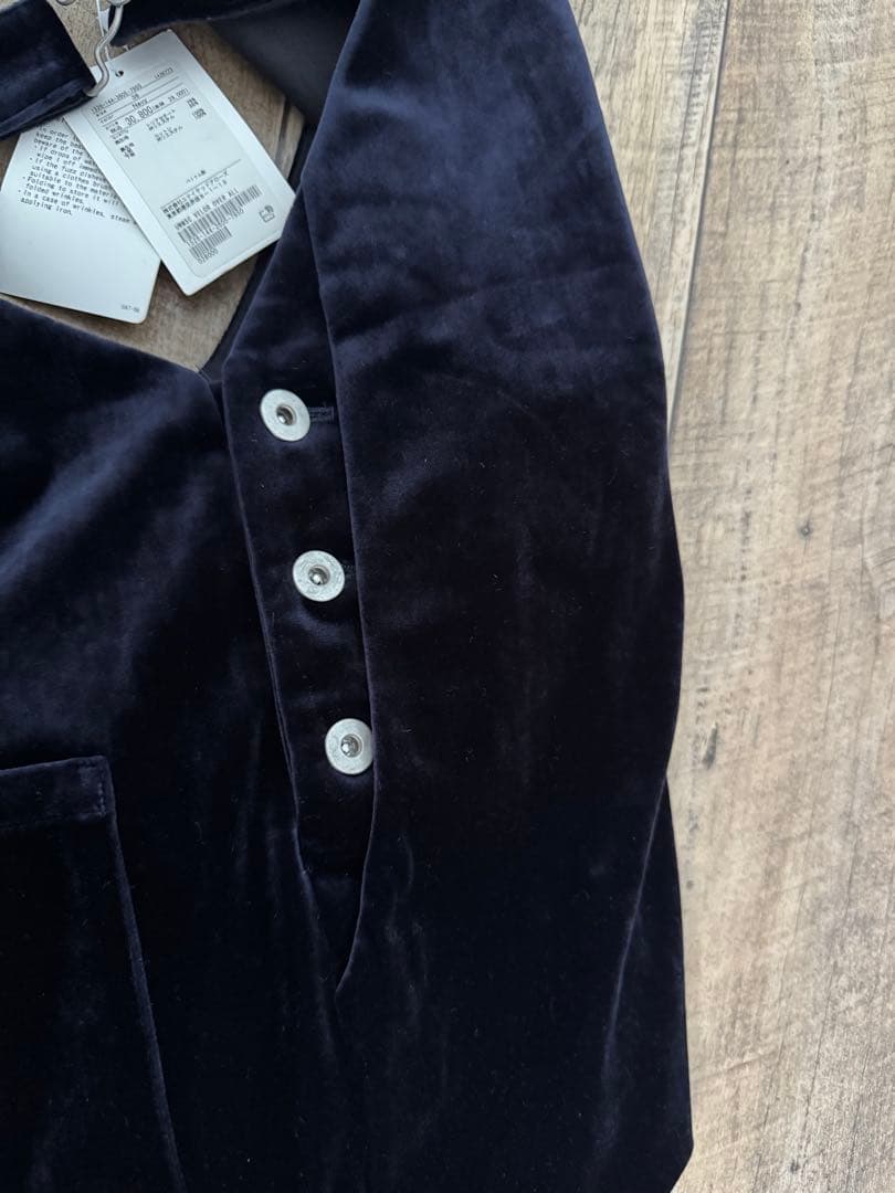 united arrows ユナイテッドアローズ ベロア オーバーオール