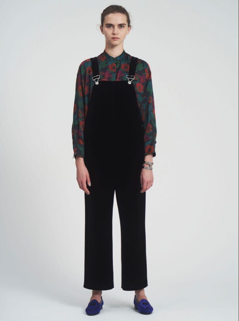 united arrows ユナイテッドアローズ ベロア オーバーオール