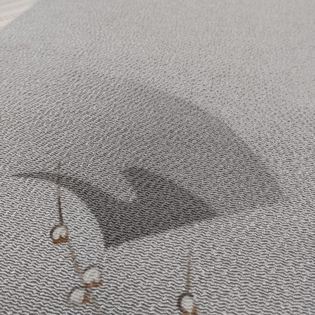 【名古屋帯】未使用品✣やわらかな春待ちの梅 ― 手描き 406cm