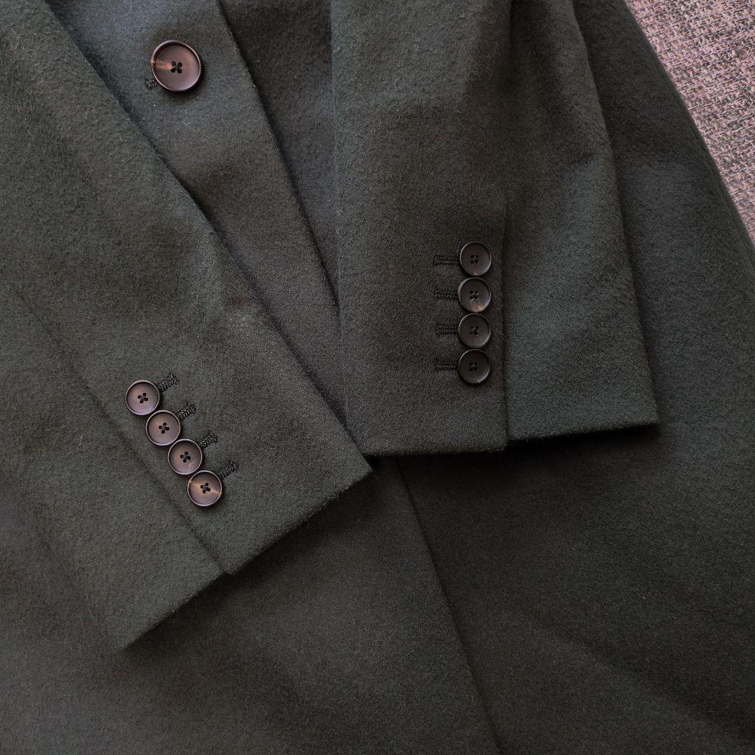 ポールスミス　近年モデル　ウール　チェスターコート　裏地マルチカラー　秋冬