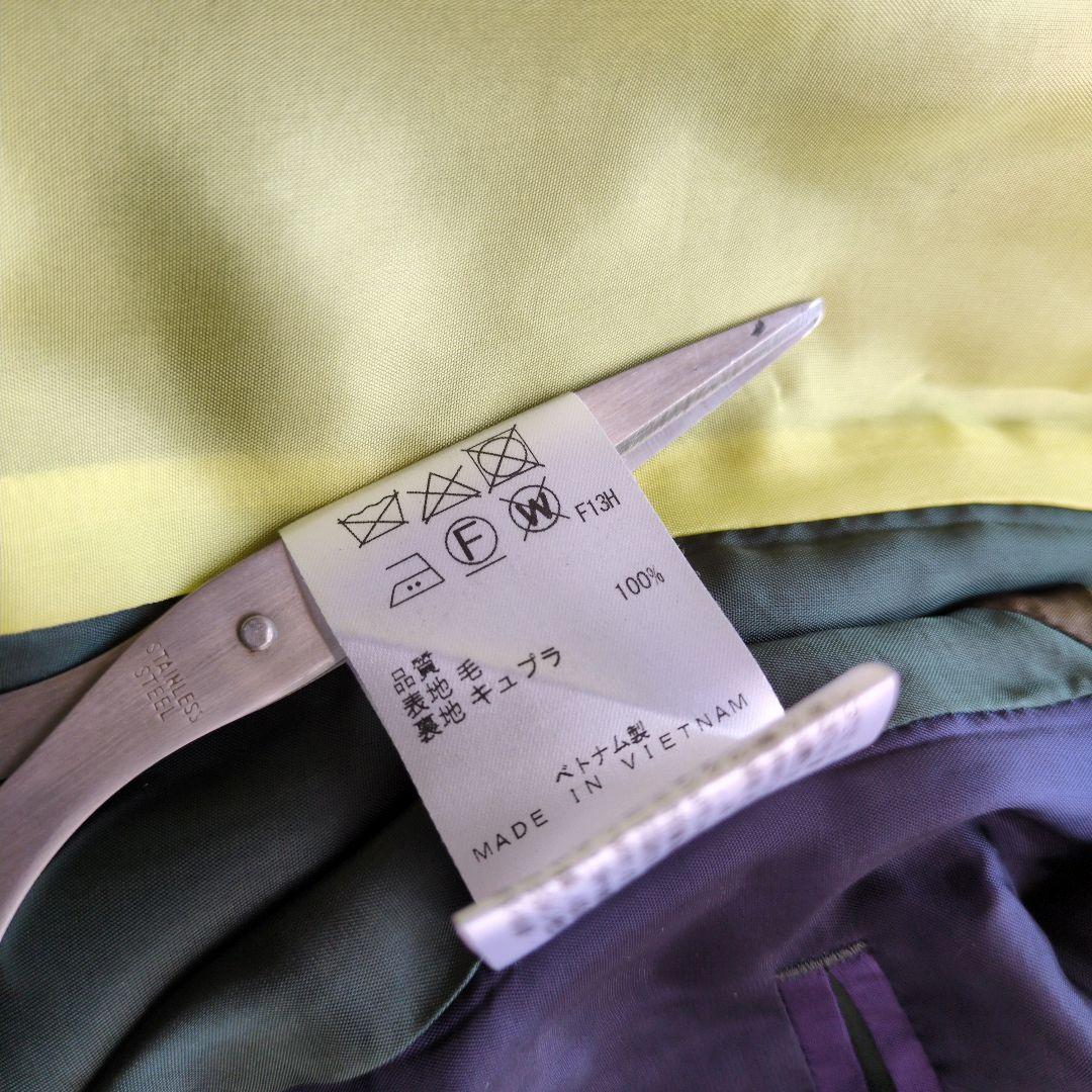 ポールスミス　近年モデル　ウール　チェスターコート　裏地マルチカラー　秋冬