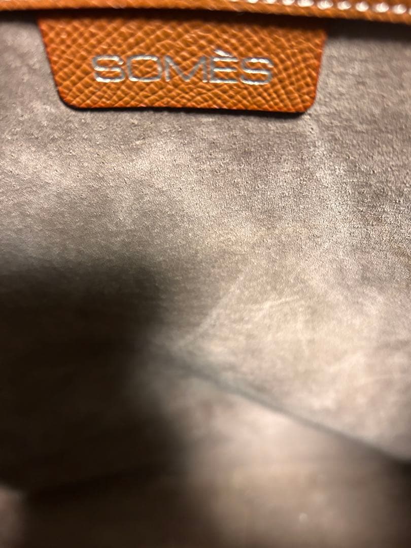 SOMÈS SADDLE ソメスサドル　レザーバック