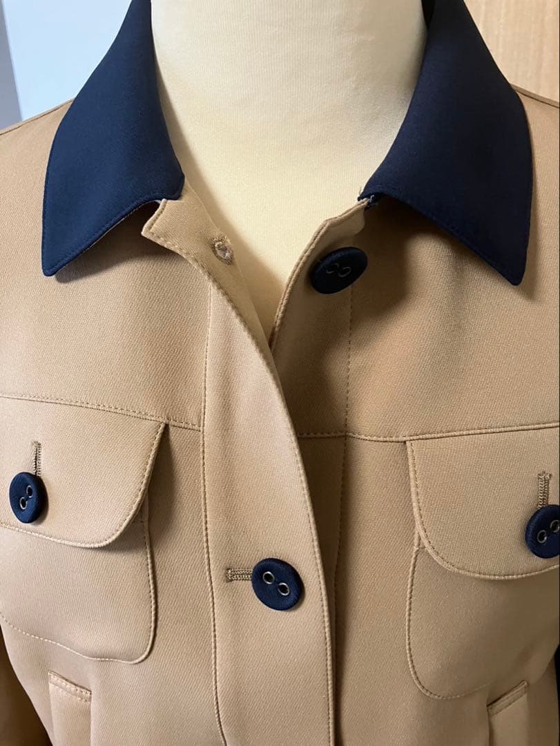 フルーレーベルカーキブルゾン38号