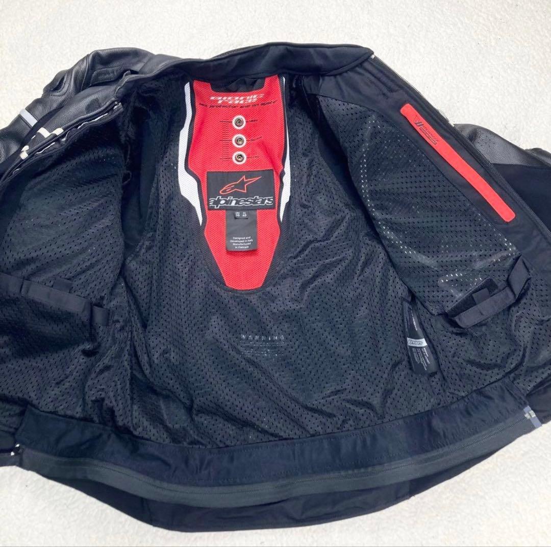 Alpinestars レザーバイクジャケット ブラック