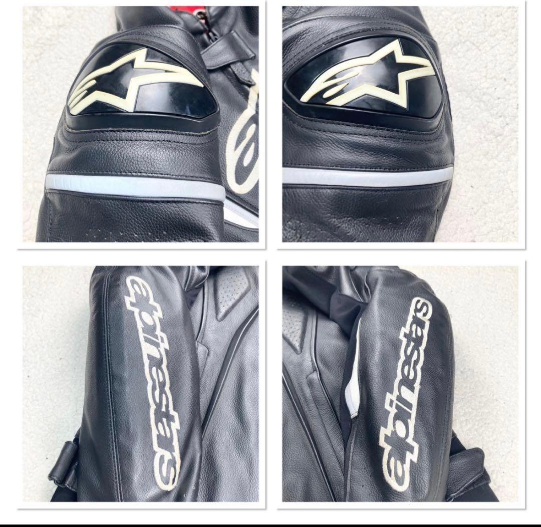 Alpinestars レザーバイクジャケット ブラック