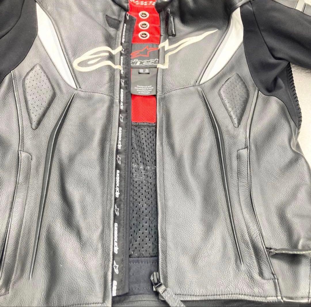 Alpinestars レザーバイクジャケット ブラック