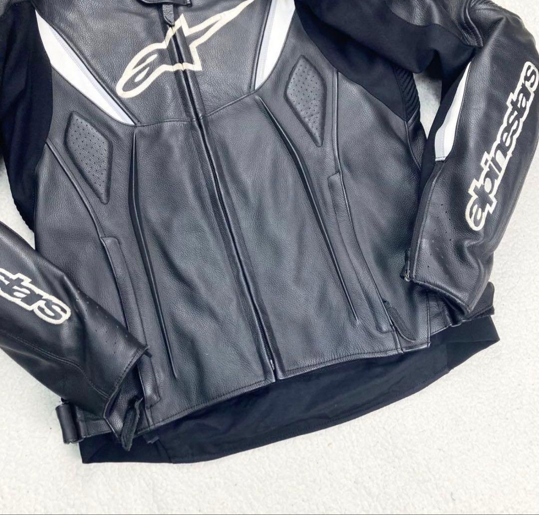 Alpinestars レザーバイクジャケット ブラック