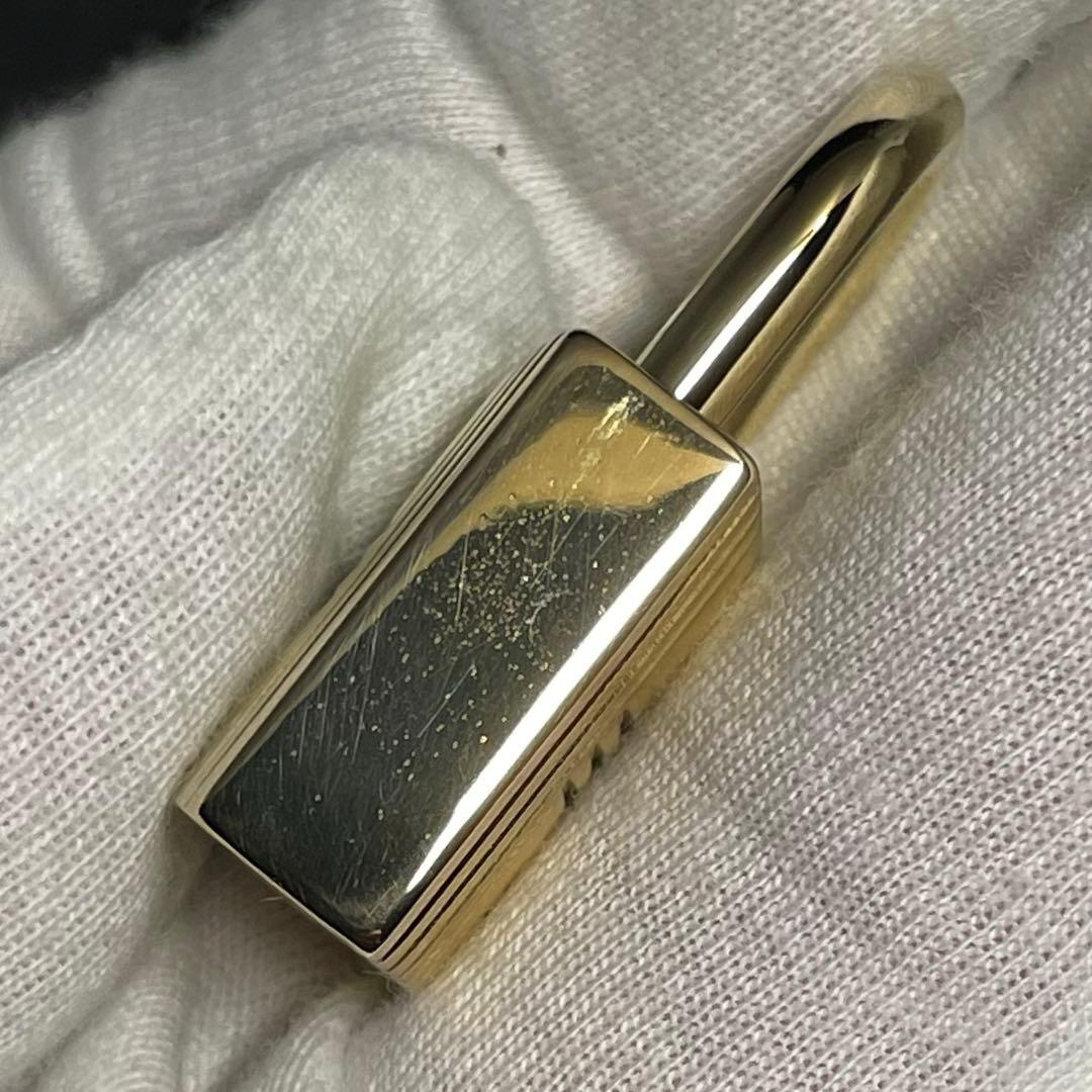 【美品】エルメス K24ゴールドメッキ パドロック カデナ リペア品 101番