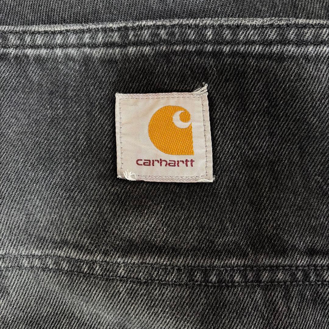 Carhartt DOUBLE KNEE PANT ブラックデニム