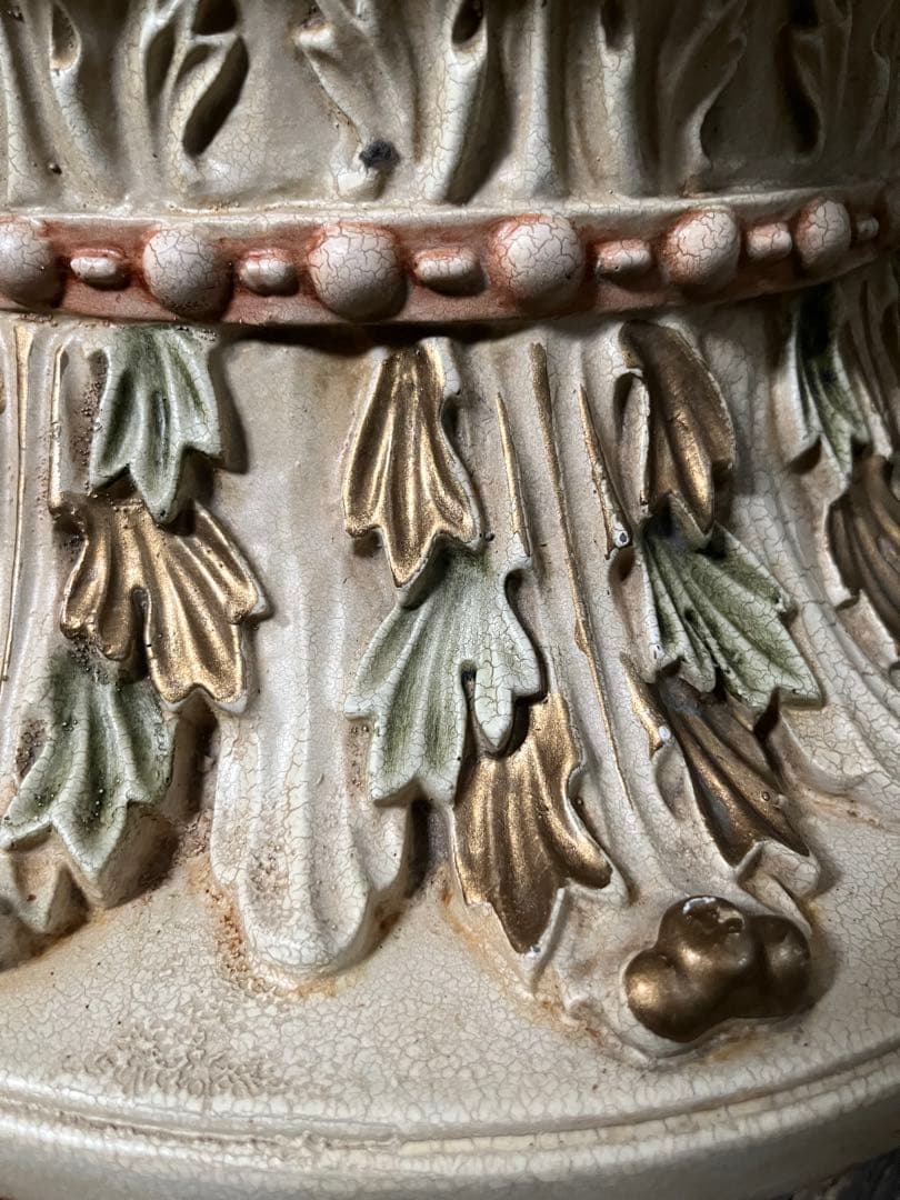 花台 アンティーク 馬 ロココ調 イタリア製　インテリア フラワースタンド