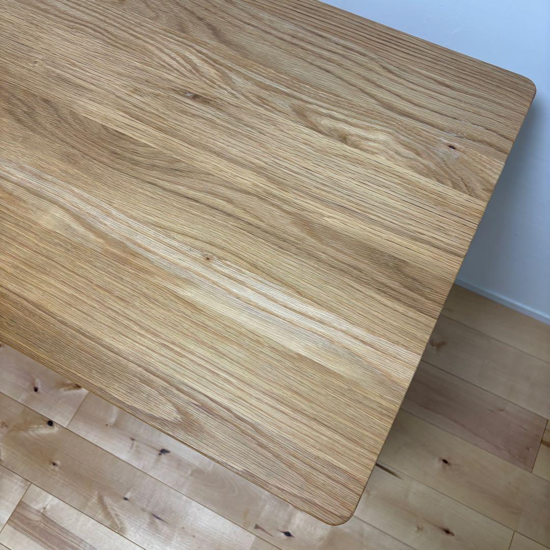 aM　無印良品　オーク無垢材デスク