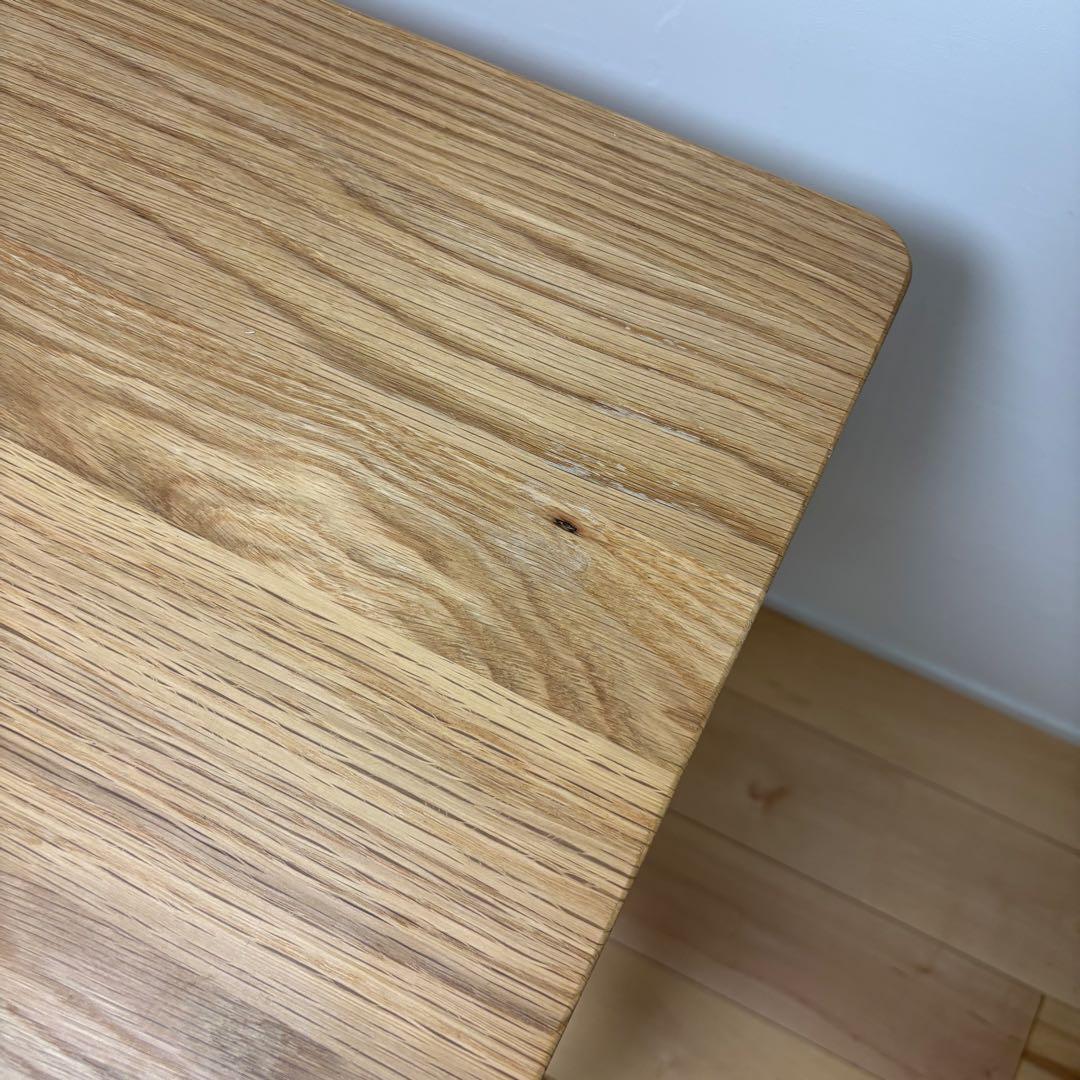 aM　無印良品　オーク無垢材デスク