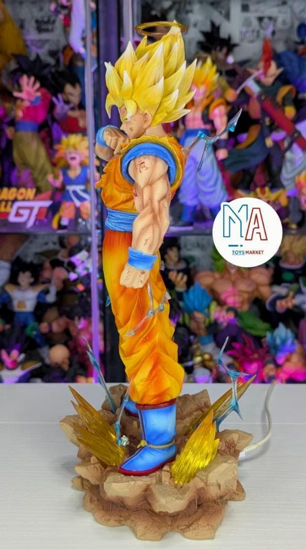 ドラゴンボール　孫悟空　超サイヤ人２　ガレージキット　フィギュア　JJスタジオ