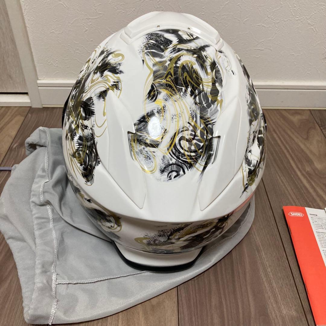 SHOEI フルフェイスヘルメット GT–Air2 ホワイトゴールド　Lサイズ