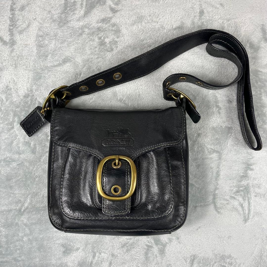 バッグ Coach Bleeker Shoulder Bag Black