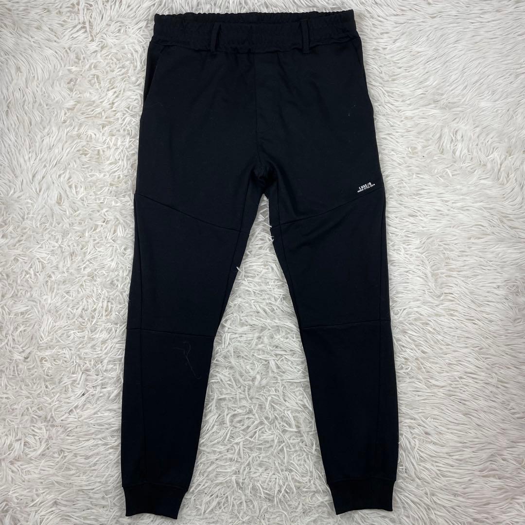 LUXE/R ジャージ　パーカー　セットアップ　M ブラック