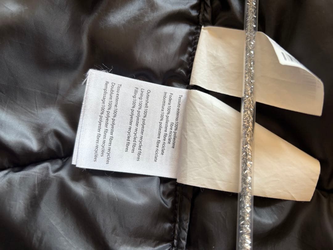 SAVE THE DUCKセーブザダックパフコート ブラックMサイズ