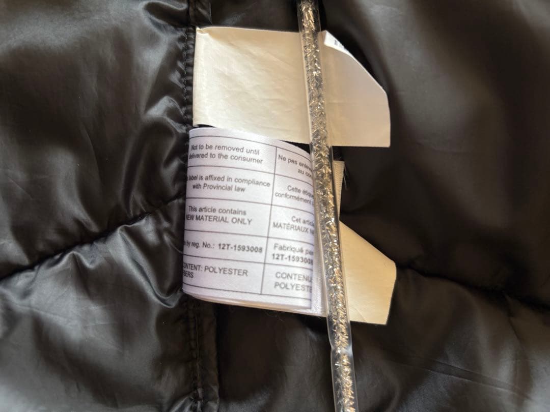 SAVE THE DUCKセーブザダックパフコート ブラックMサイズ