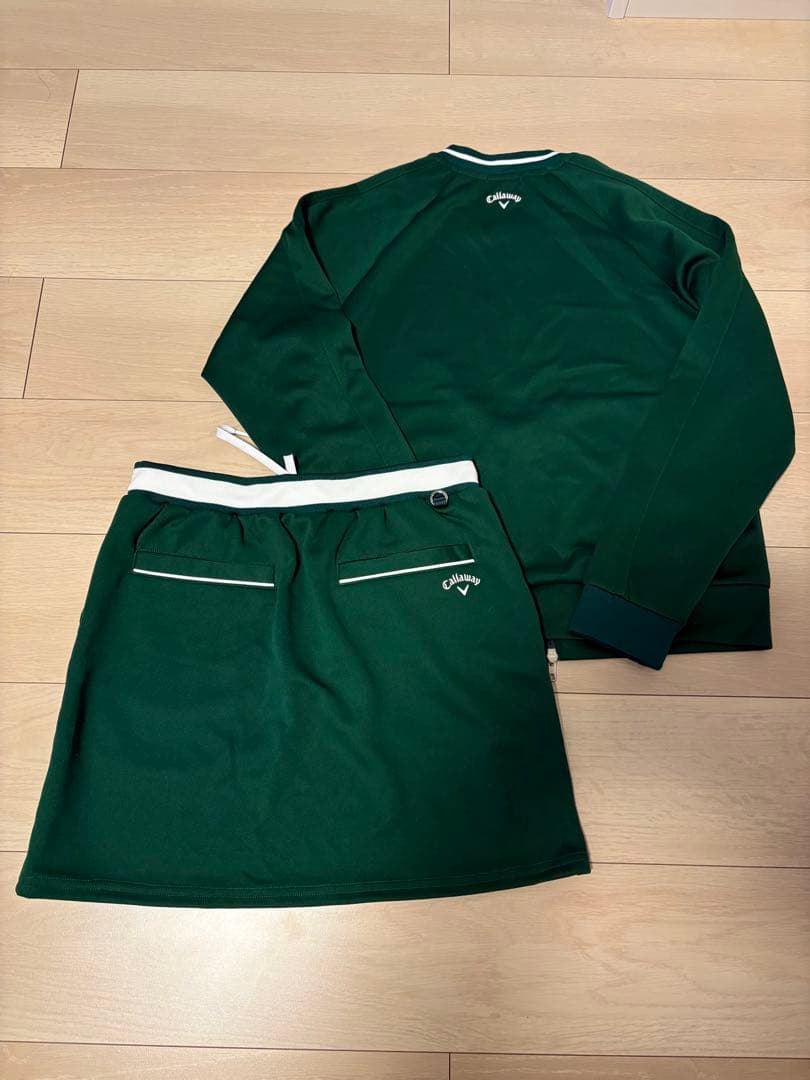 Callaway レディース ゴルフウェア セットアップM グリーン