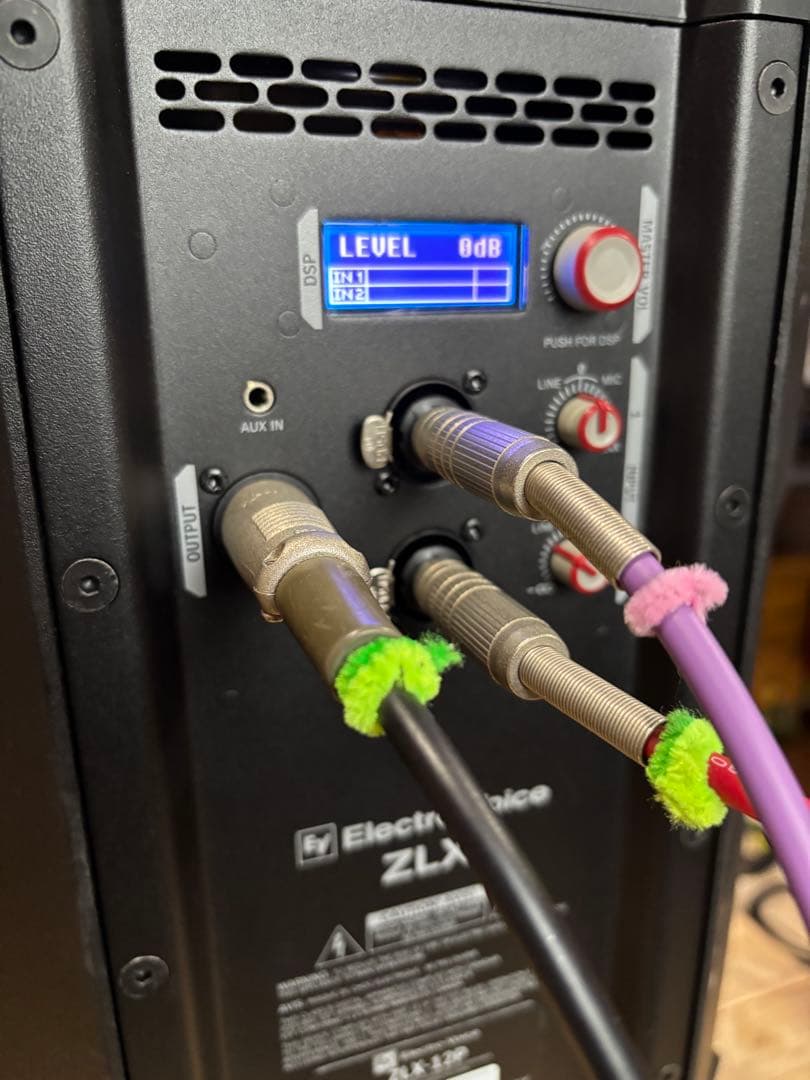 PAセット①EV ZLX-12P パワードスピーカー1000W