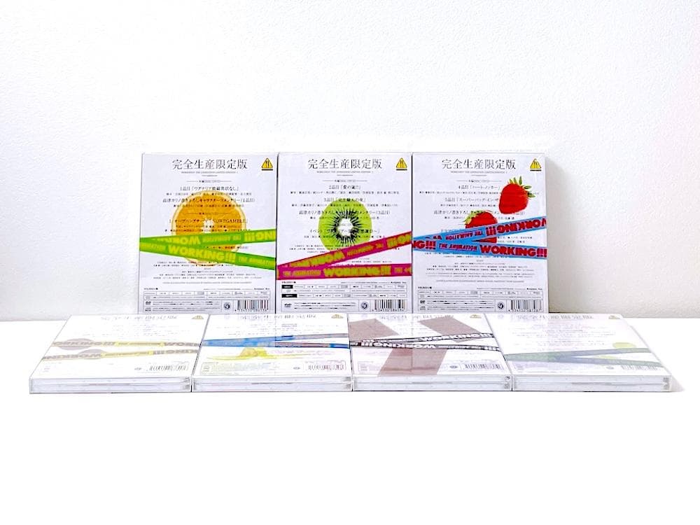 新品未開封 DVD WORKING!!! 第3期 完全生産限定版 特典BOX付き