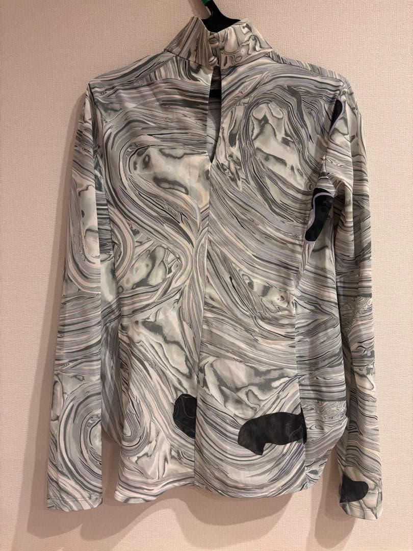 み*様 mame Marble Print Jersey High Neck T