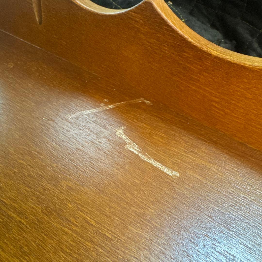 カリモク センターテーブル ローテーブル コロニアル ラタン棚